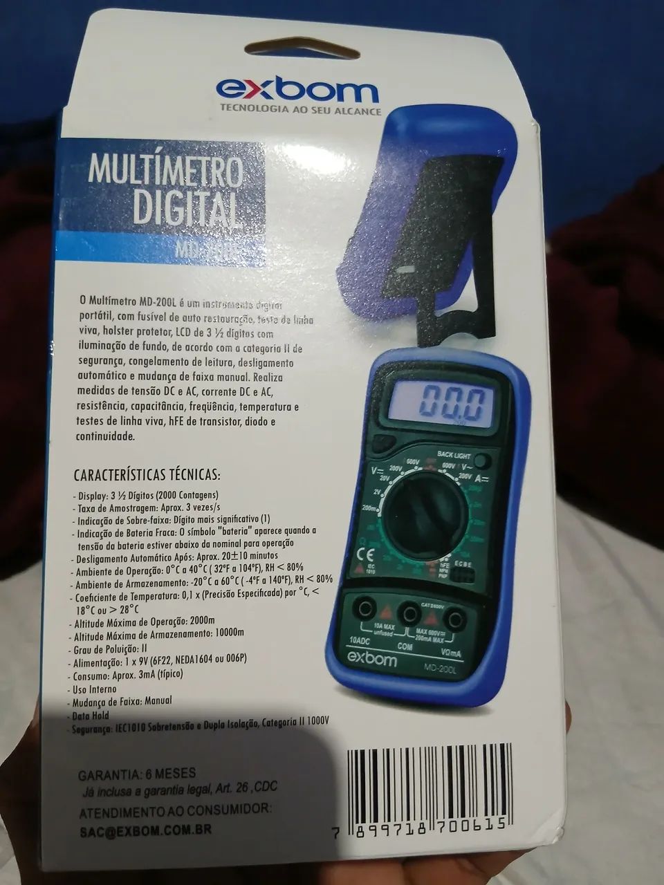 Multímetro digital - Foto 2