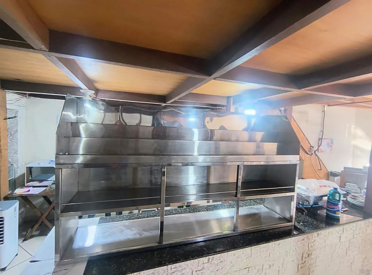 Fruteira de 1.80 pro seu comércio puro inox. 304 !!!