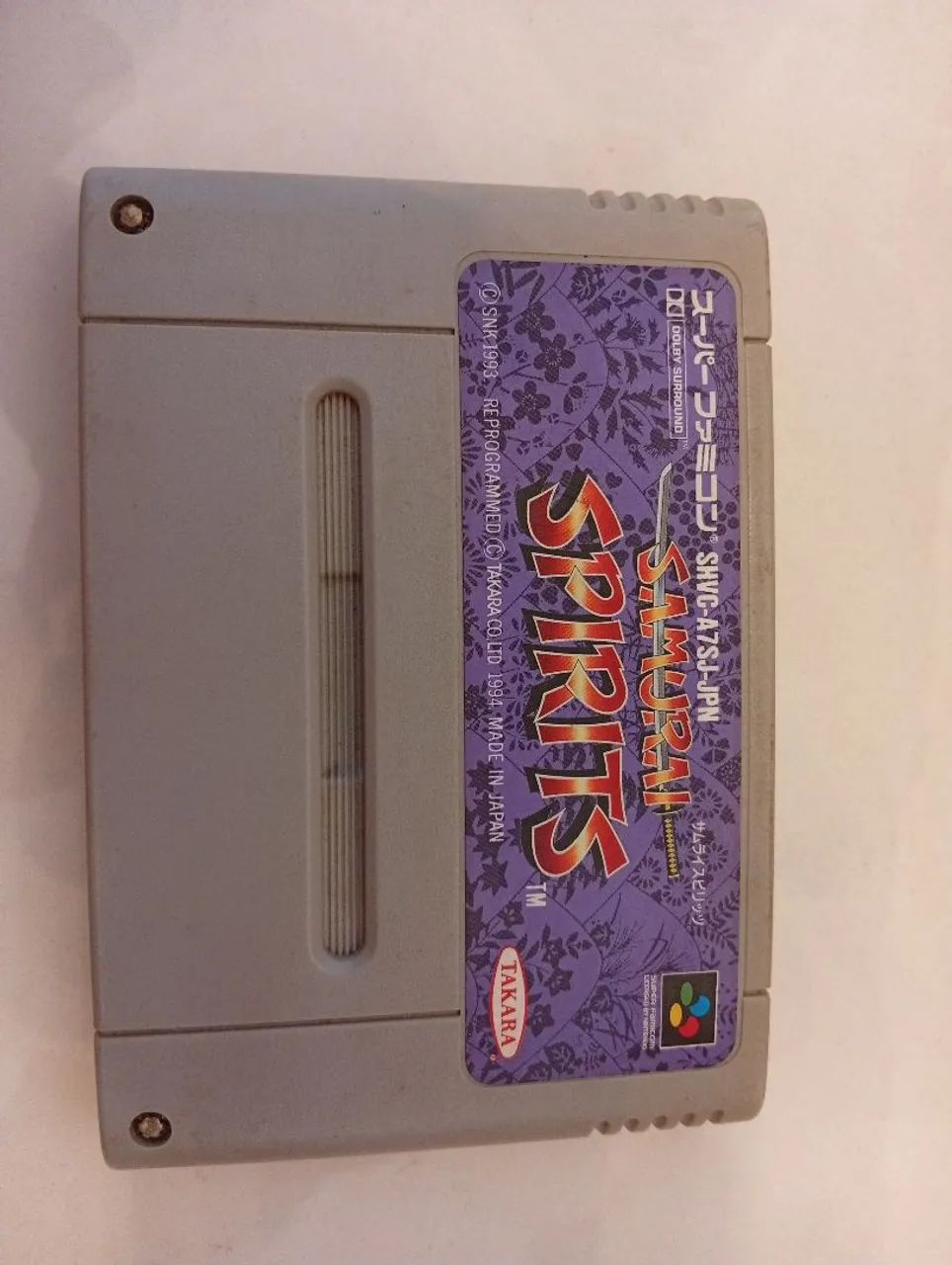 Samurai spirits super famicom 