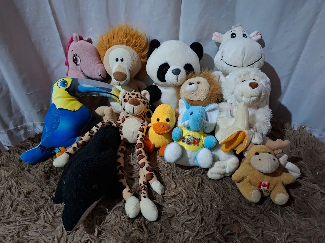 Kit Bonecos Pelúcia Animais  - Foto 4