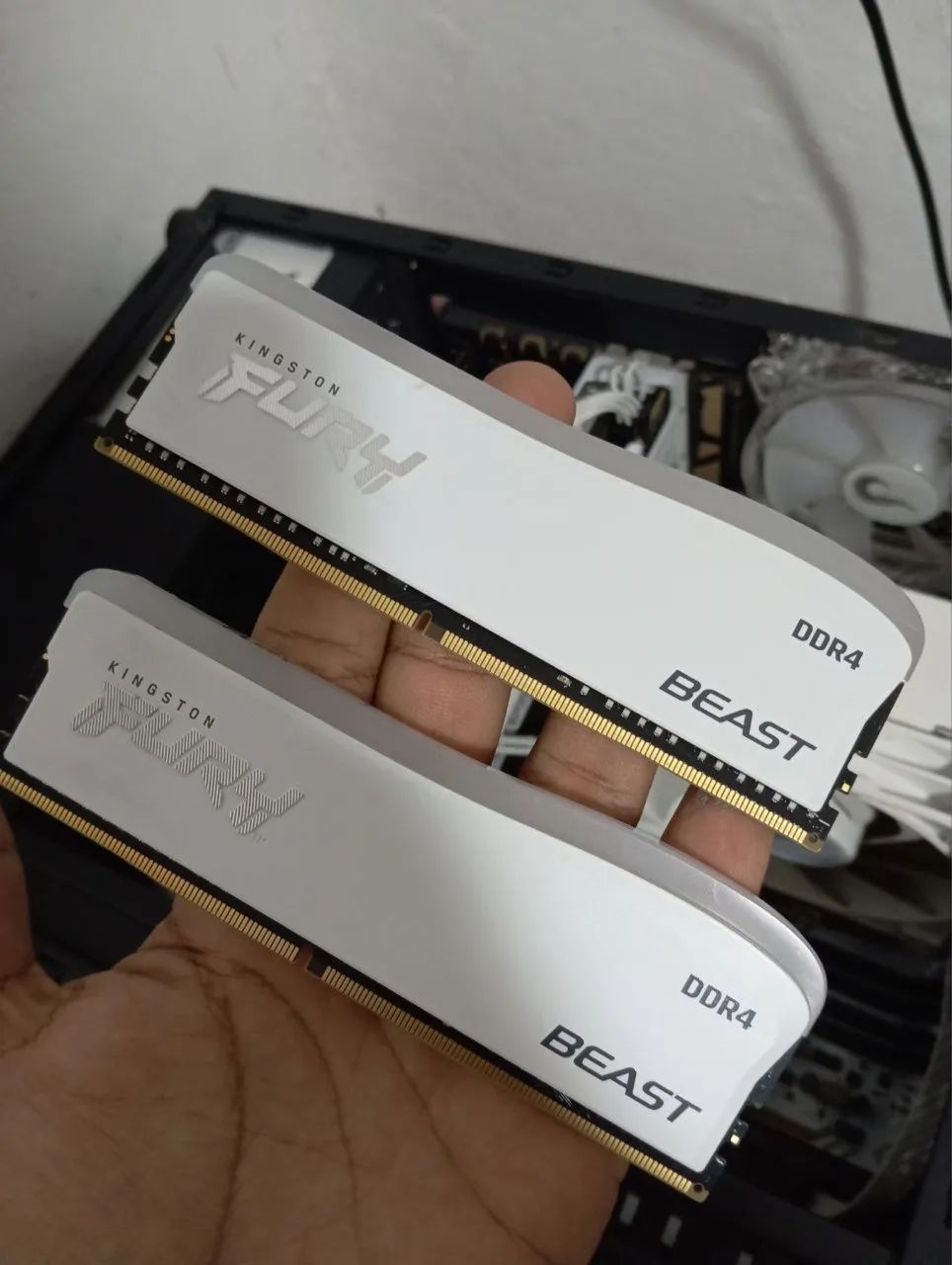 Memória ram ddr4 white leia a descrição  - Foto 2