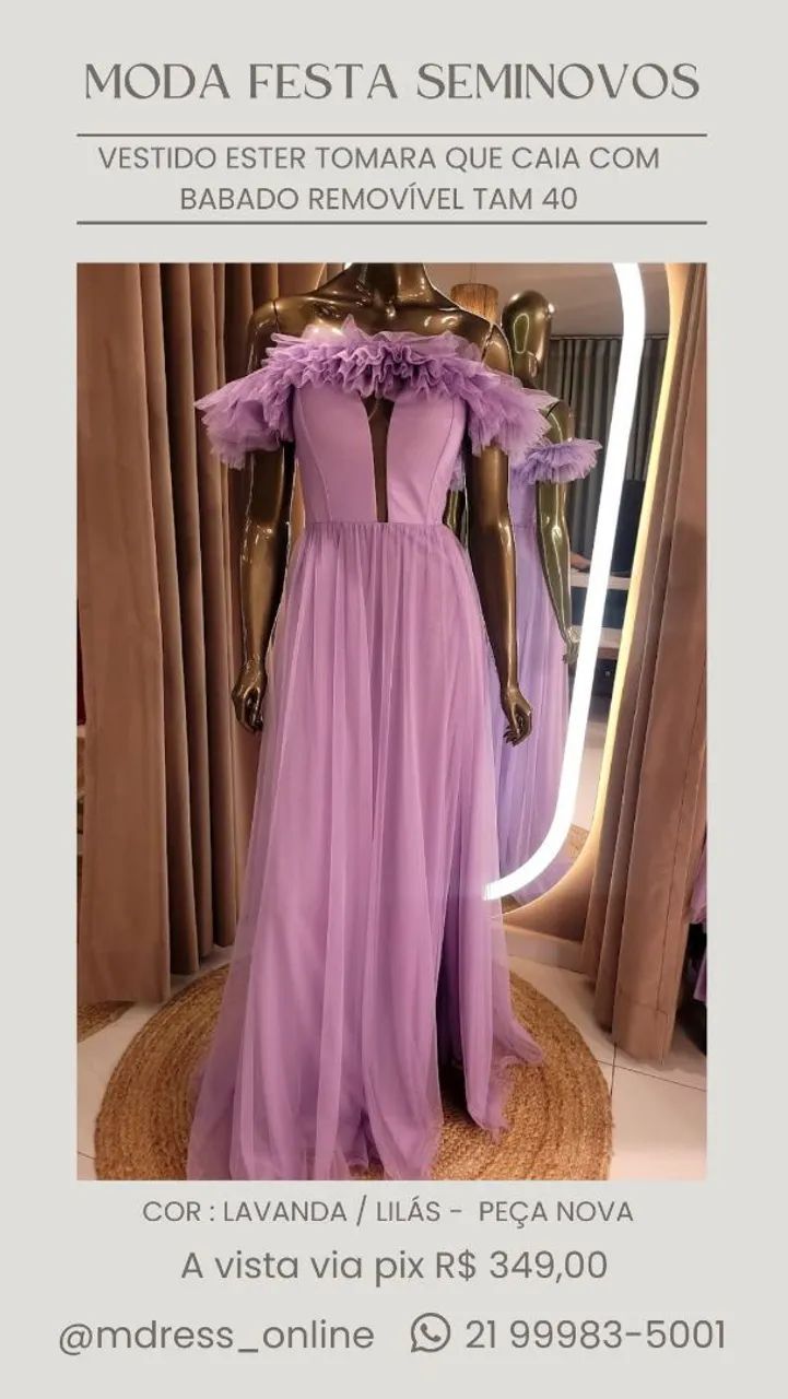 Vestido de festa 