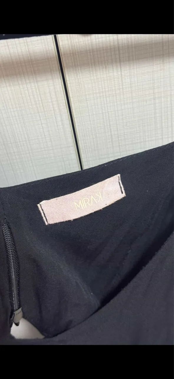 Vestido Mirak preto 