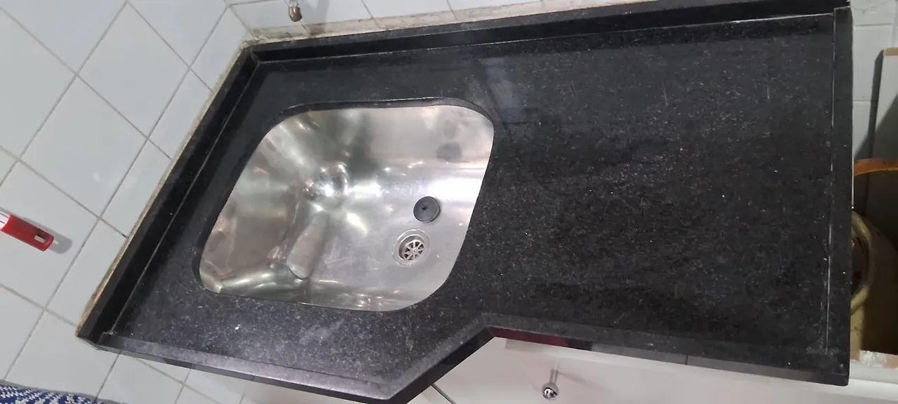 Tanque pedra com bancada  - Foto 2