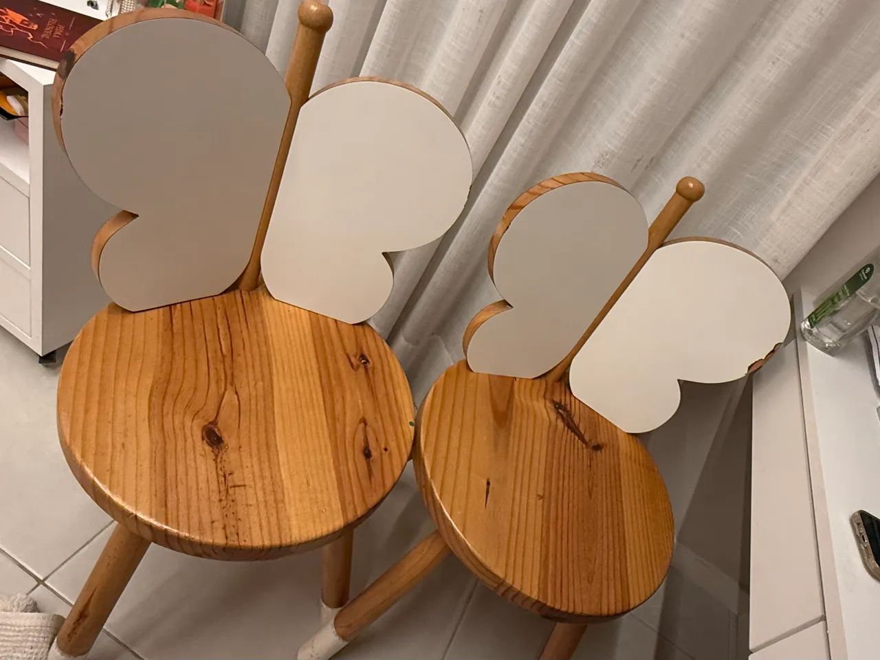 Cadeiras Borboleta Kinder Design - Foto 2