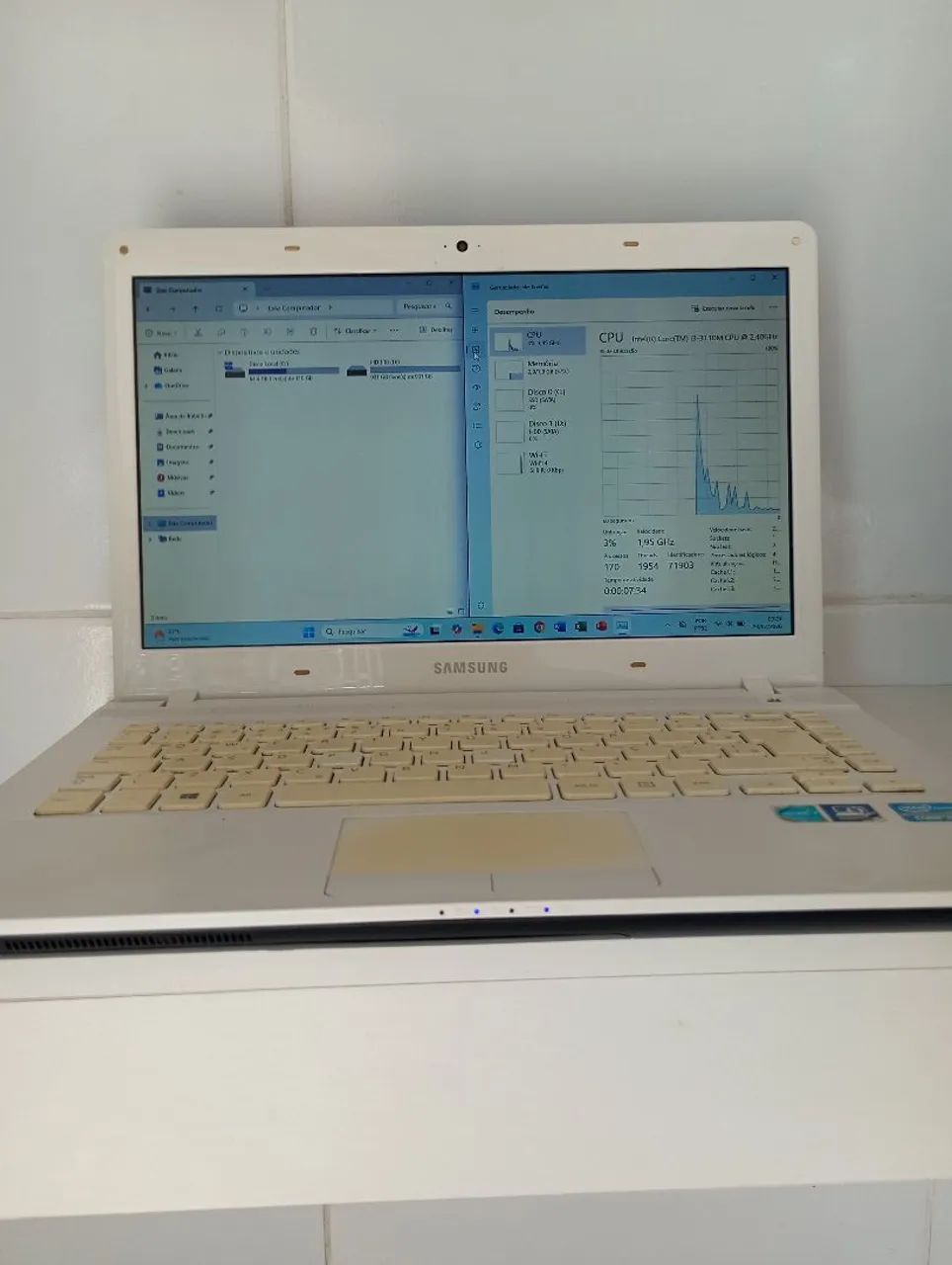 Notebook Samsung np275E, i3 3° geração com 3 meses de garantia!