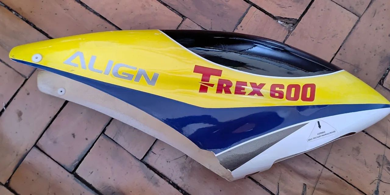 Canopy trex 600e amarelo 1° versão  - Foto 2