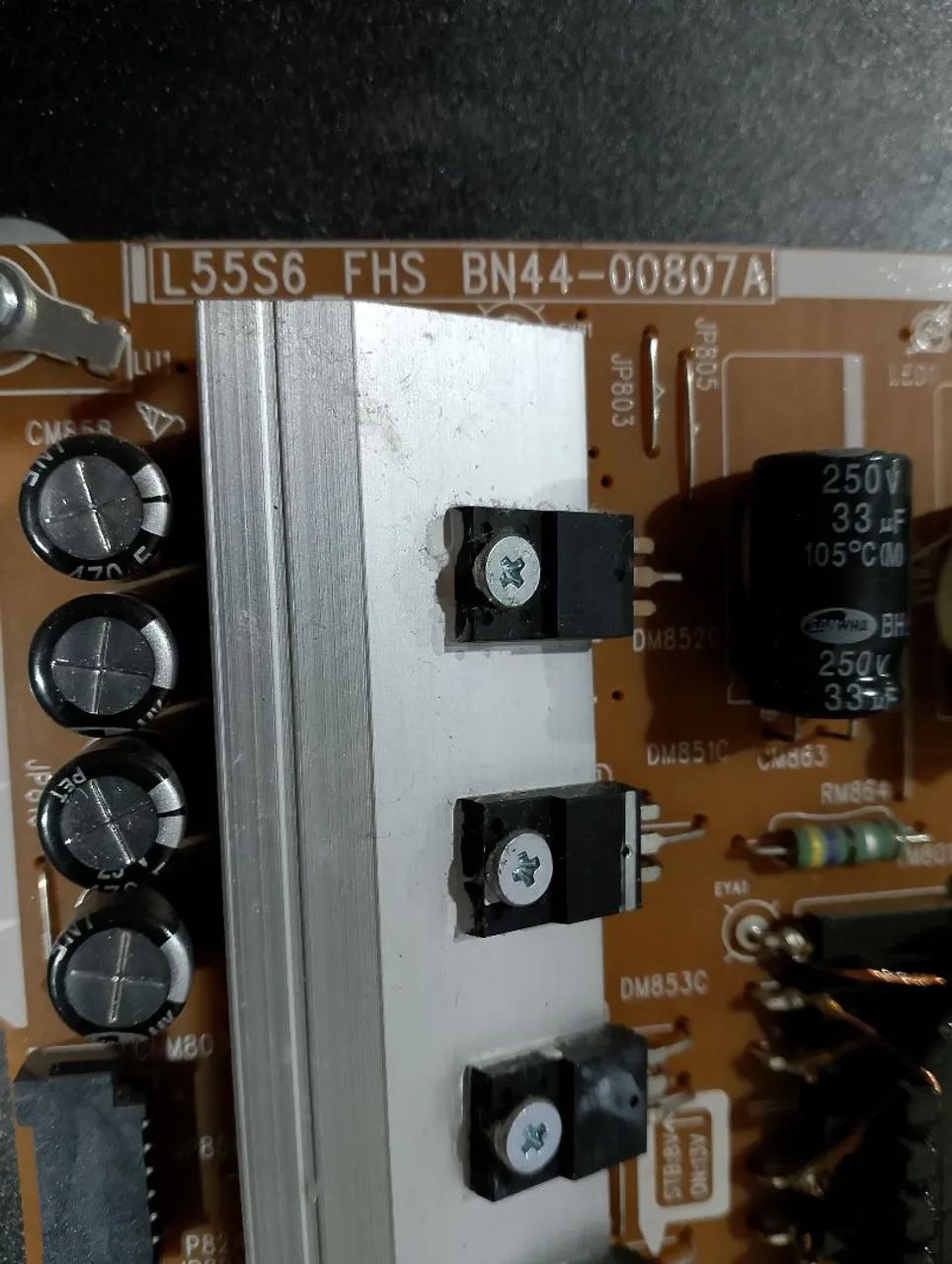 Placa Fonte TV Samsung 50" e 55" (BN44-00807A) - Original e Testada - Foto 2