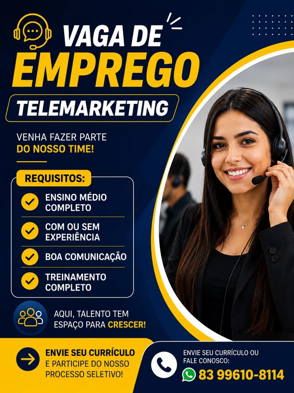 Vaga de emprego 
