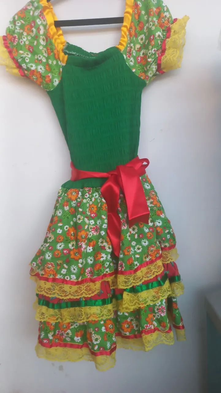Vestido junino infantil  - Foto 2