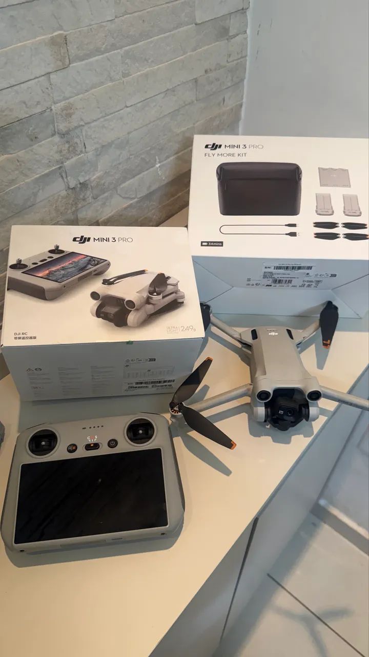 DJI Mini 3 Pro - Completo + Fly More Kit - Foto 3