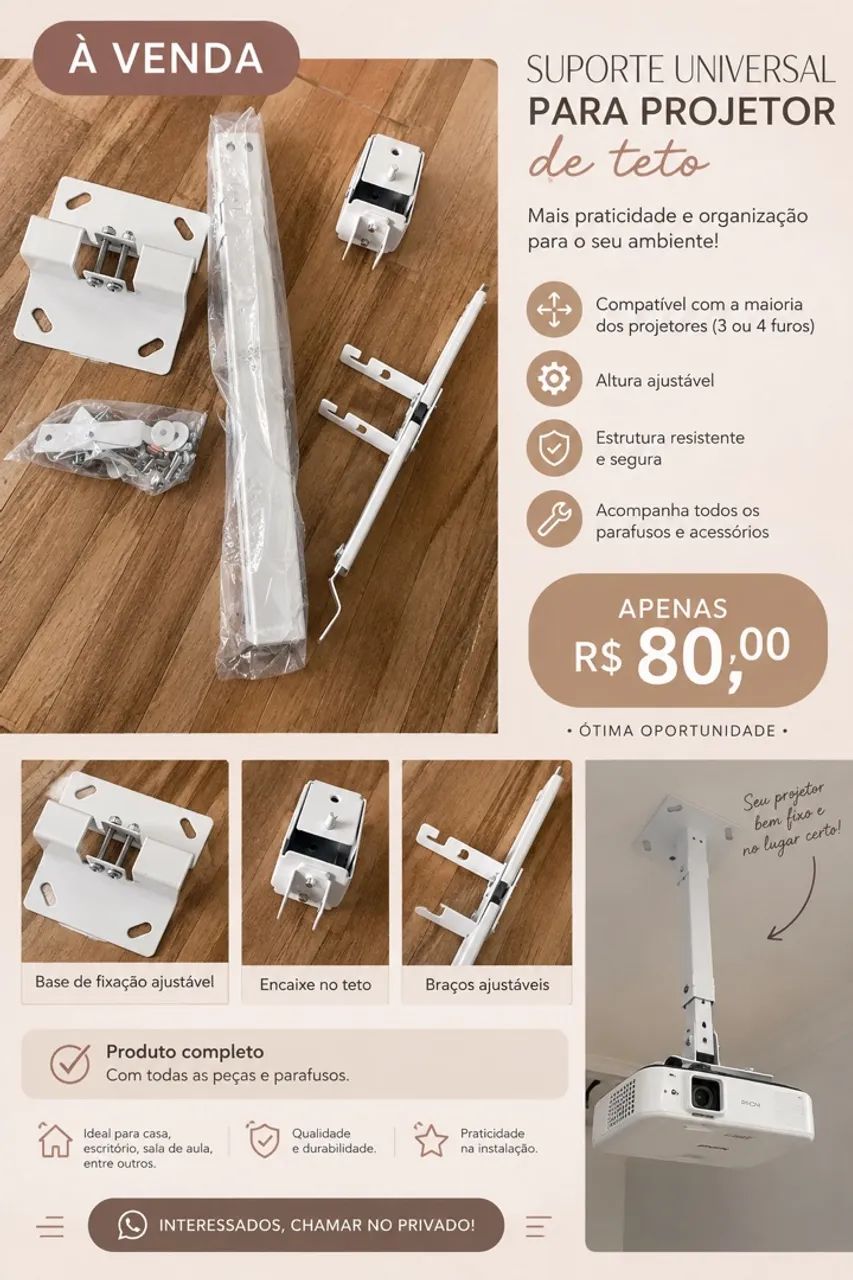 Suporte de projetor  - Foto 4