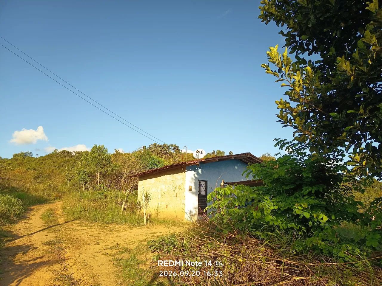 Sítio com a casa a venda