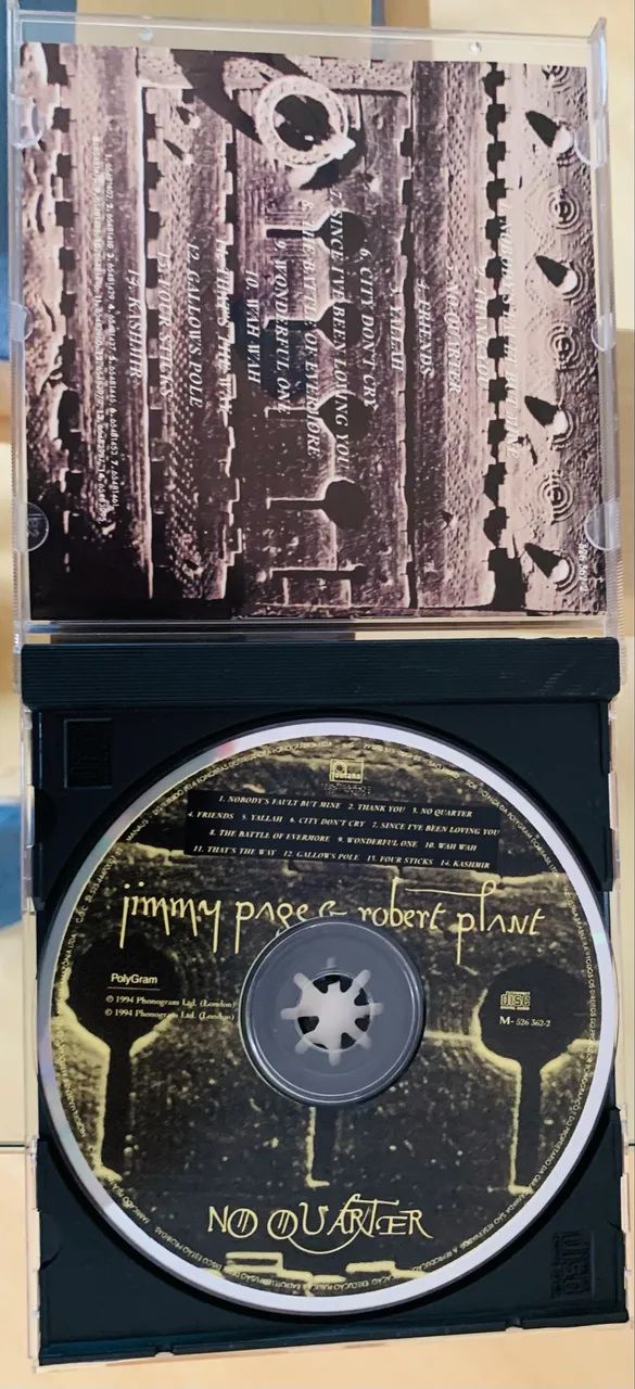 CD Jimmy Page & Robert Plant - No Quarter (Nacional) - Foto 3