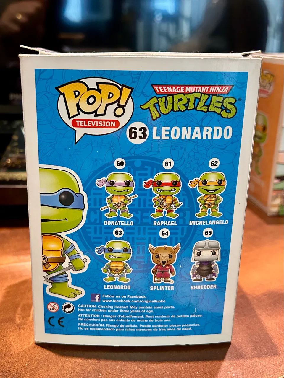 Funko Pop! Television #63 Leonardo Teenage Mutant Ninja Turtles - Foto 5