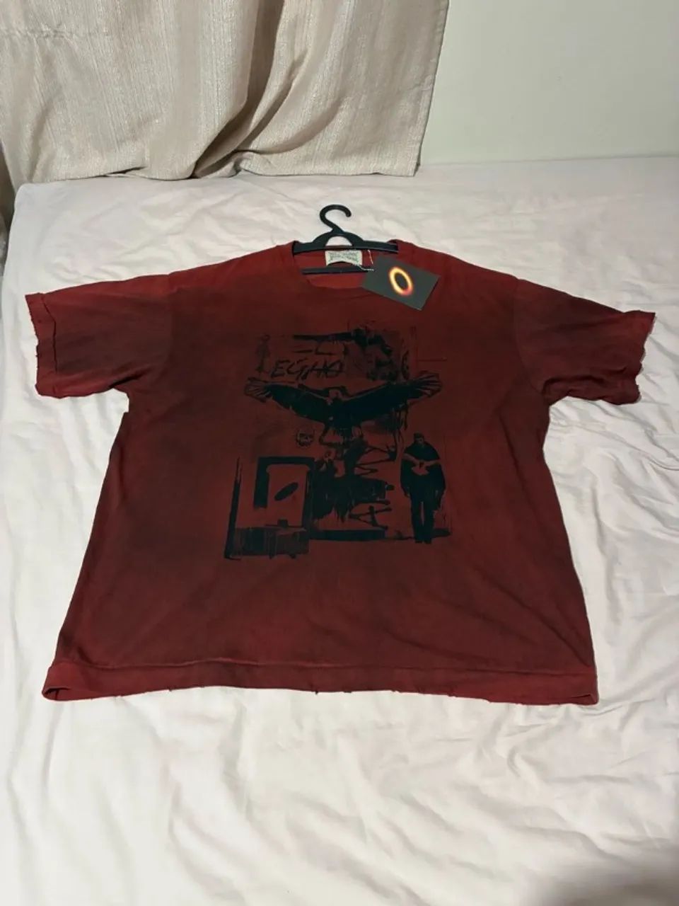 camiseta egho studios stay wild blood