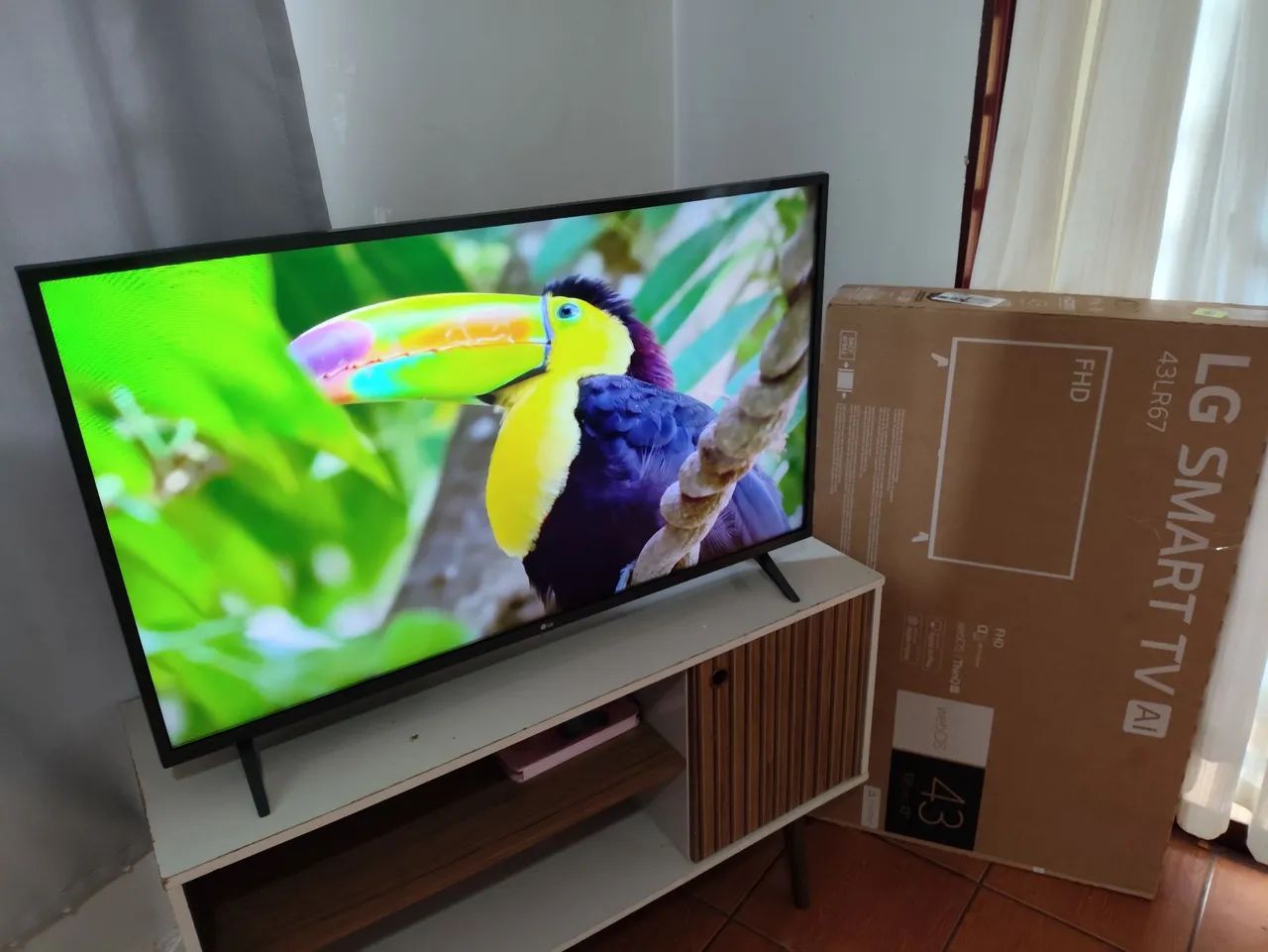 TV 43 POL. SMART WI-FI LG. INTELIGÊNCIA ARTIFICIAL  - Foto 2