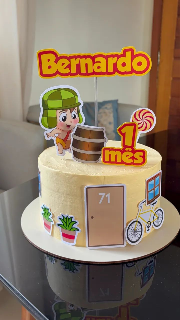 Bolo de Aniversário Personalizado - Foto 5