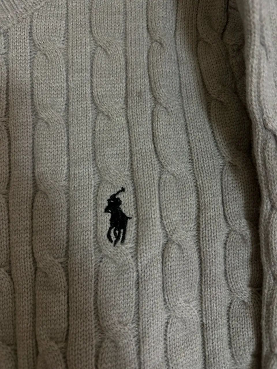 Suéter Ralph Lauren Cinza - Foto 3
