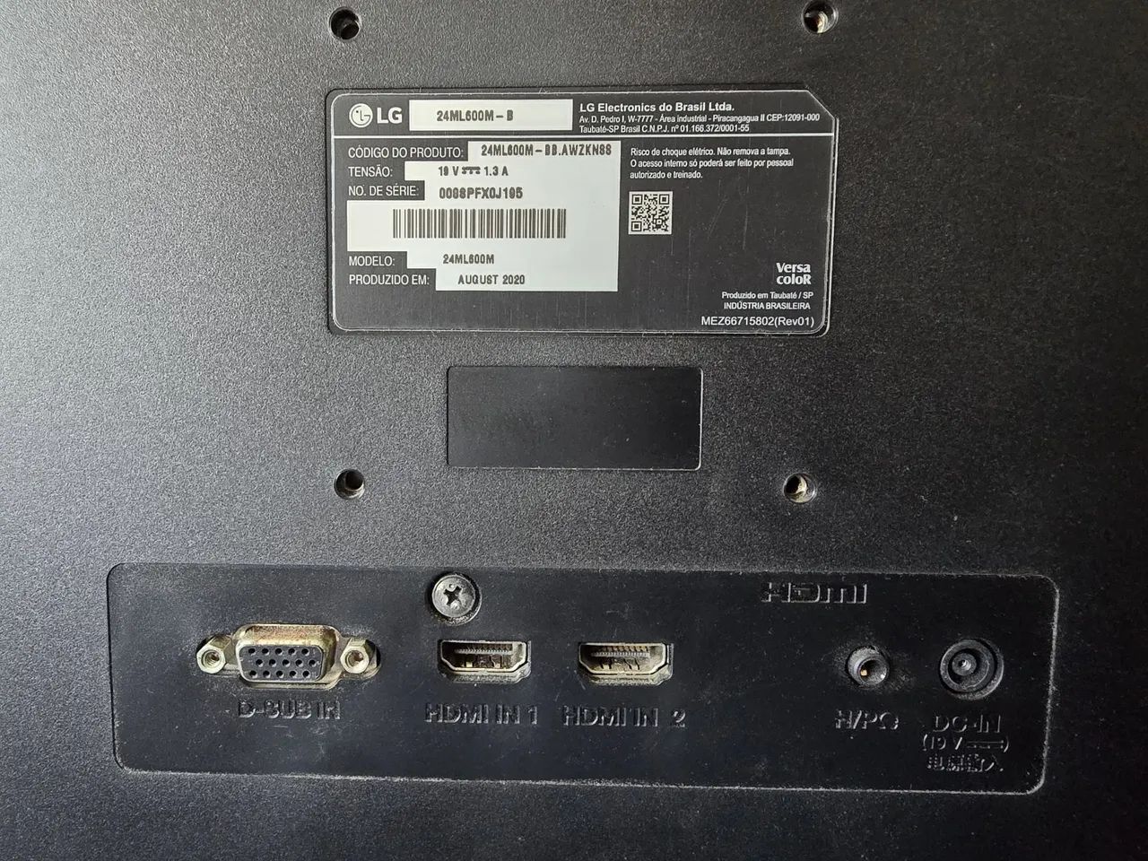MONITOR LG 24 polegadas IPS
