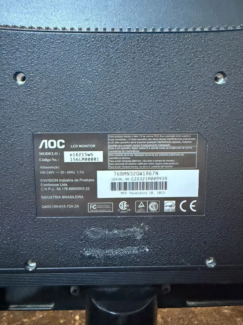 Monitor Aoc 15.6 Pol  - Foto 4