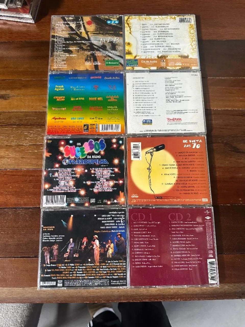 Varios Estilos Musicais - Lote c/ 9 CDS - MPB, Sertanejo, Pagode, Etc..... - Foto 2