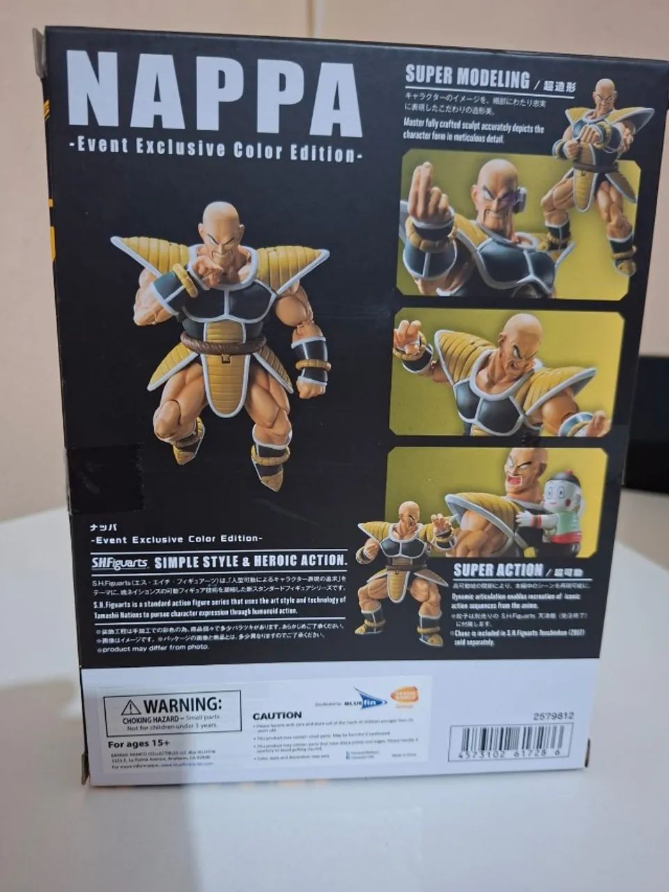 Nappa SDCC,  Goku SSJ God, Vegeta SSJ 2.0 - SH Figuarts  - Foto 3