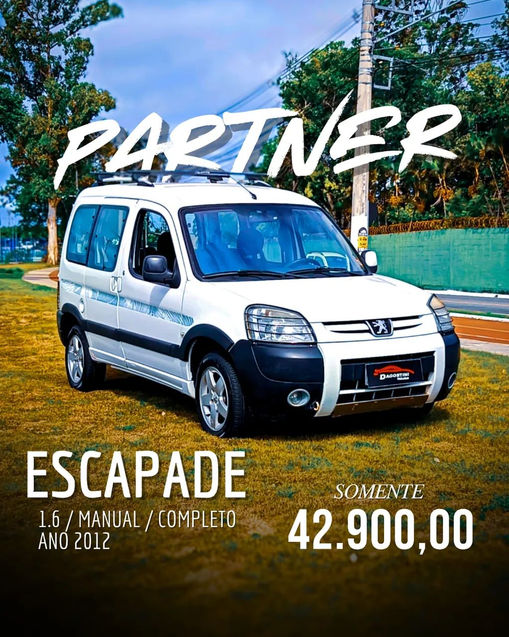 Peugeot Partner Partner VAN ESCAPADE 1.6 Flex 16V 5p 2012