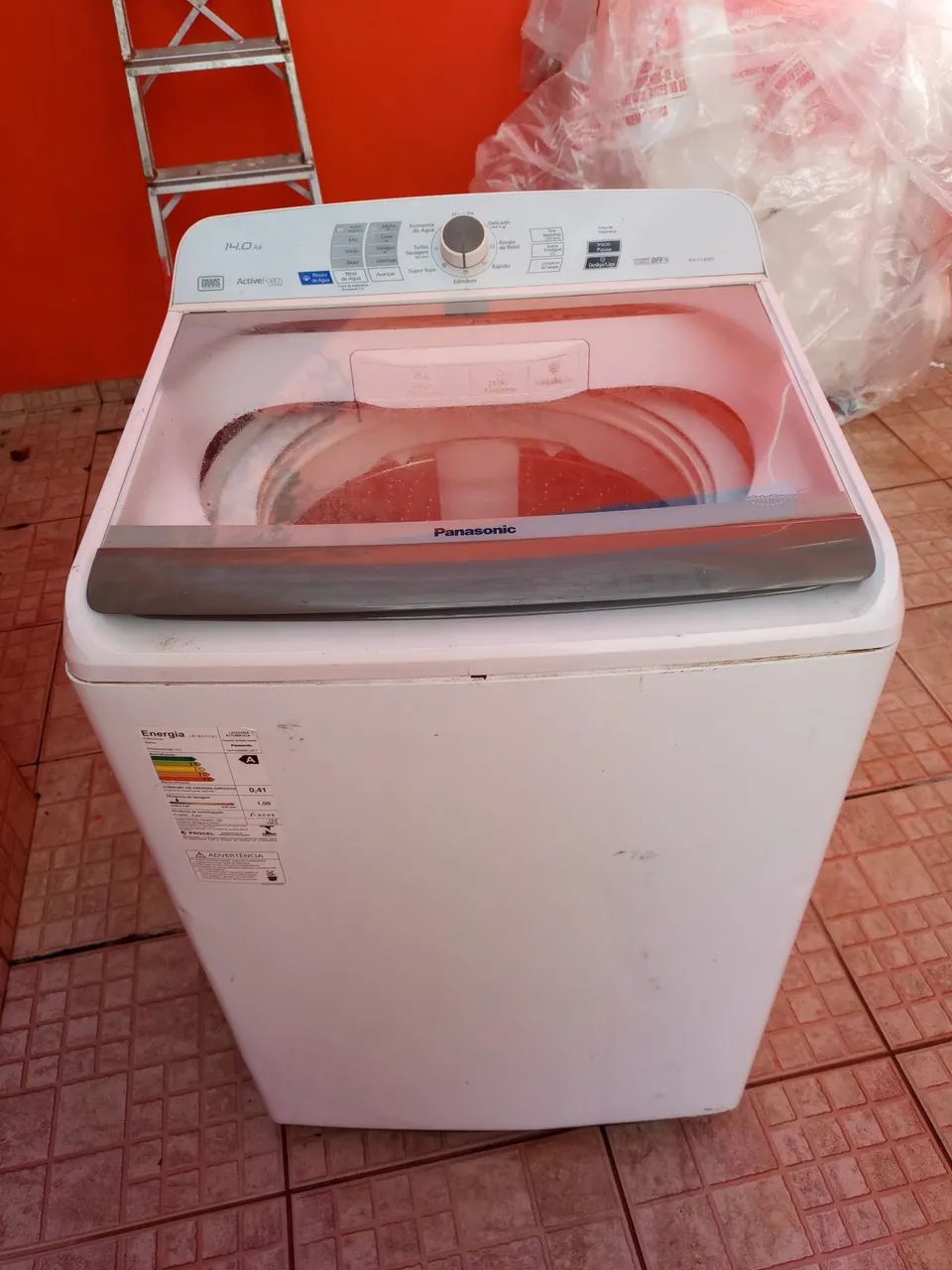 Máquina de lavar roupa Panasonic, placa queimada  - Foto 4