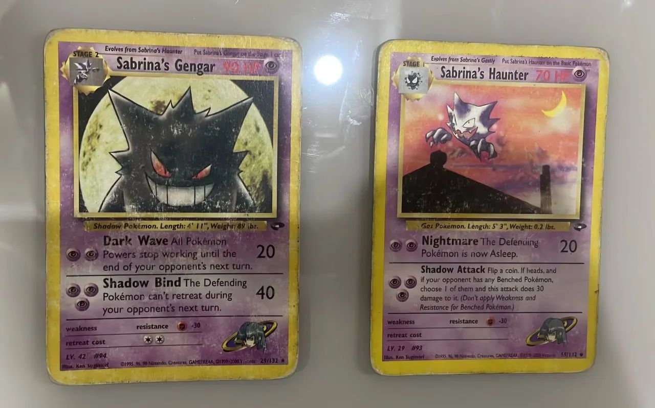 Gengar e Haunter da Sabrina / DAMAGE