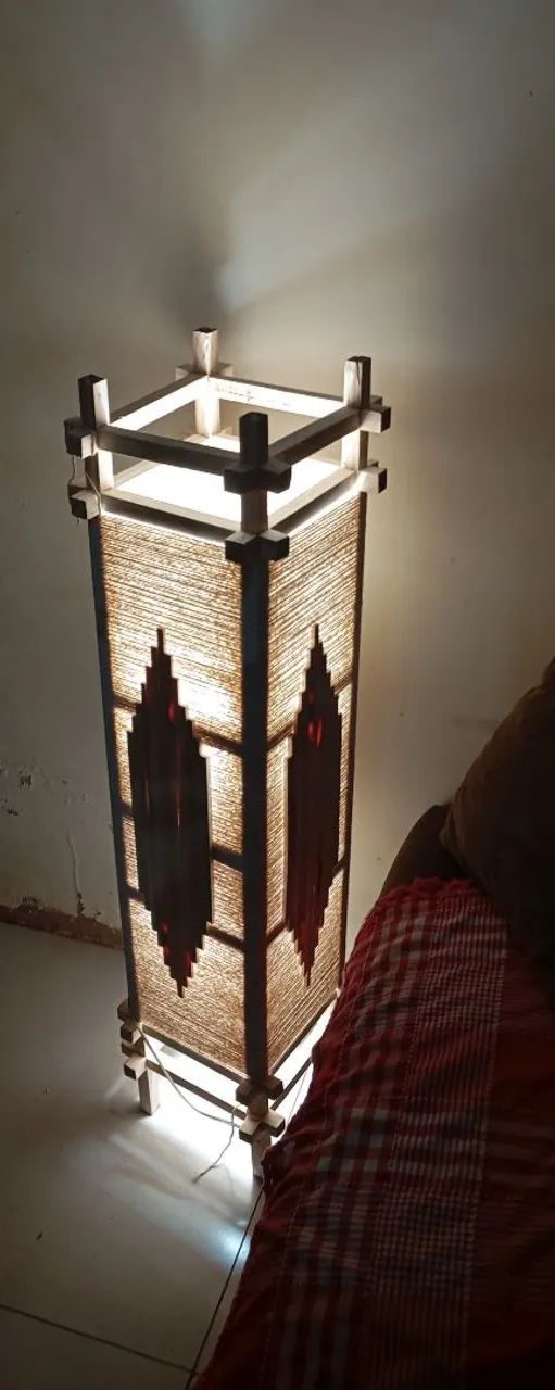 Luminária oriental