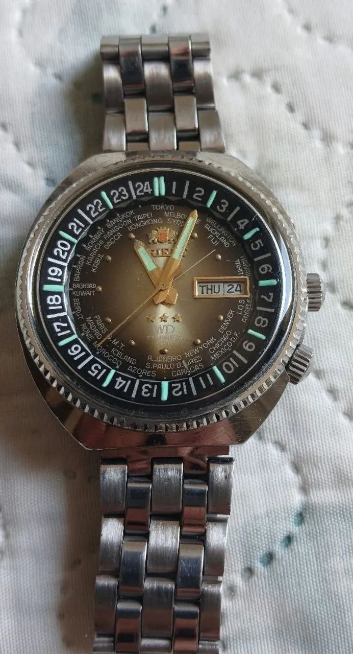 Relógio orient world diver  - Foto 2
