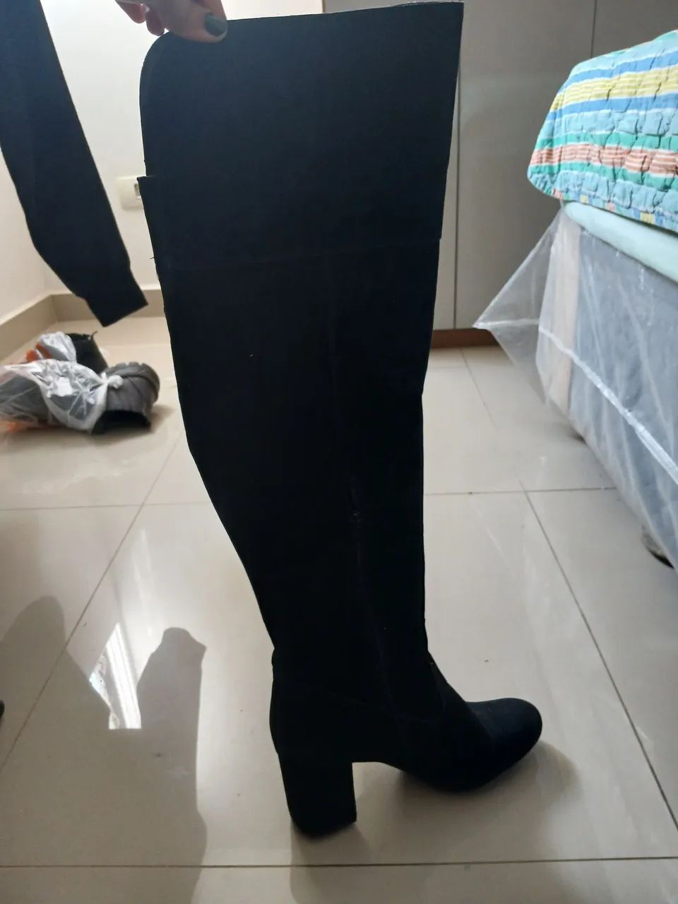 Bota Cano Alto - Foto 2