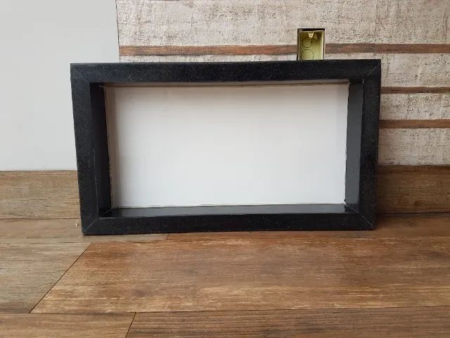 Nicho de Banheiro 70x40 em Granito e porcelanato  - Foto 6