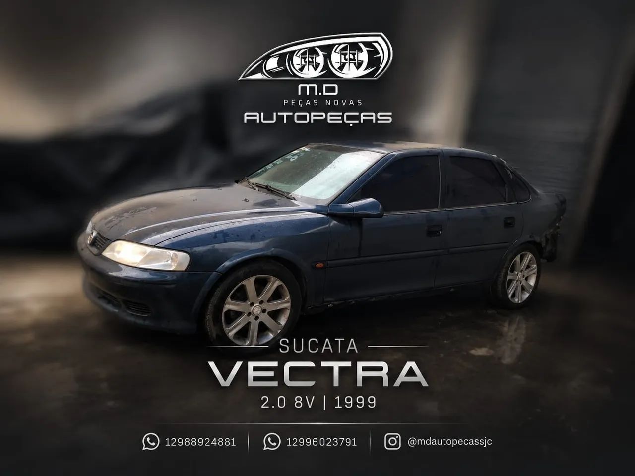 SUCATA VECTRA 1999 2.0 8v