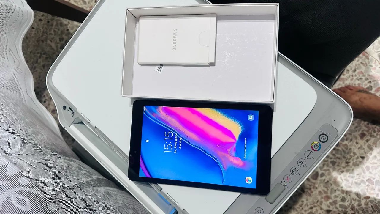 Tablet Samsung Tab A + Sd card 2tera - Foto 3