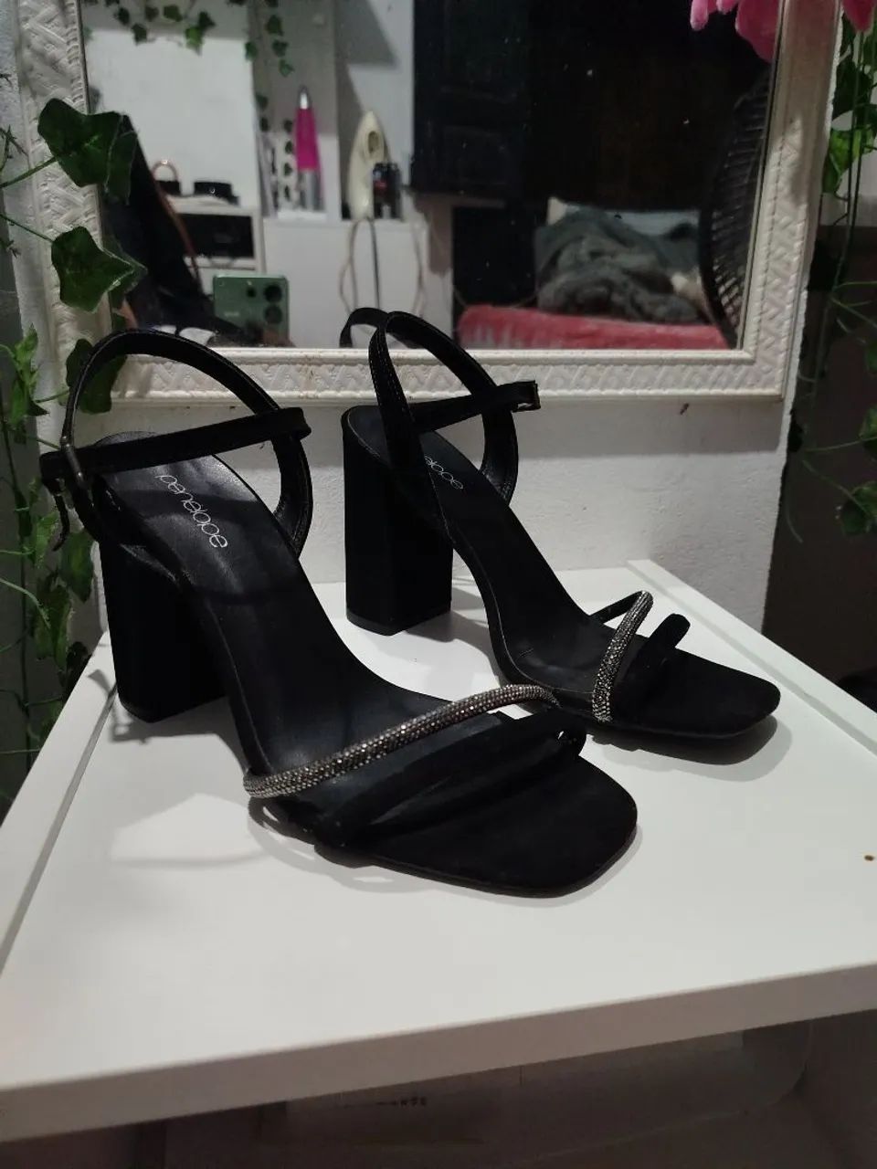 Salto Penélope preto - Foto 2