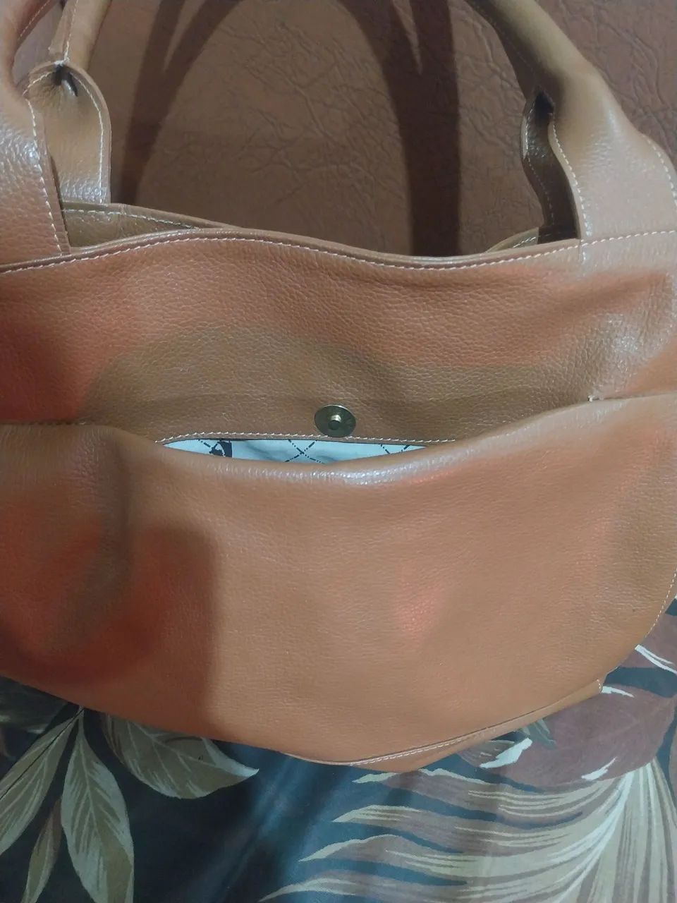 Bolsa em couro - Foto 4