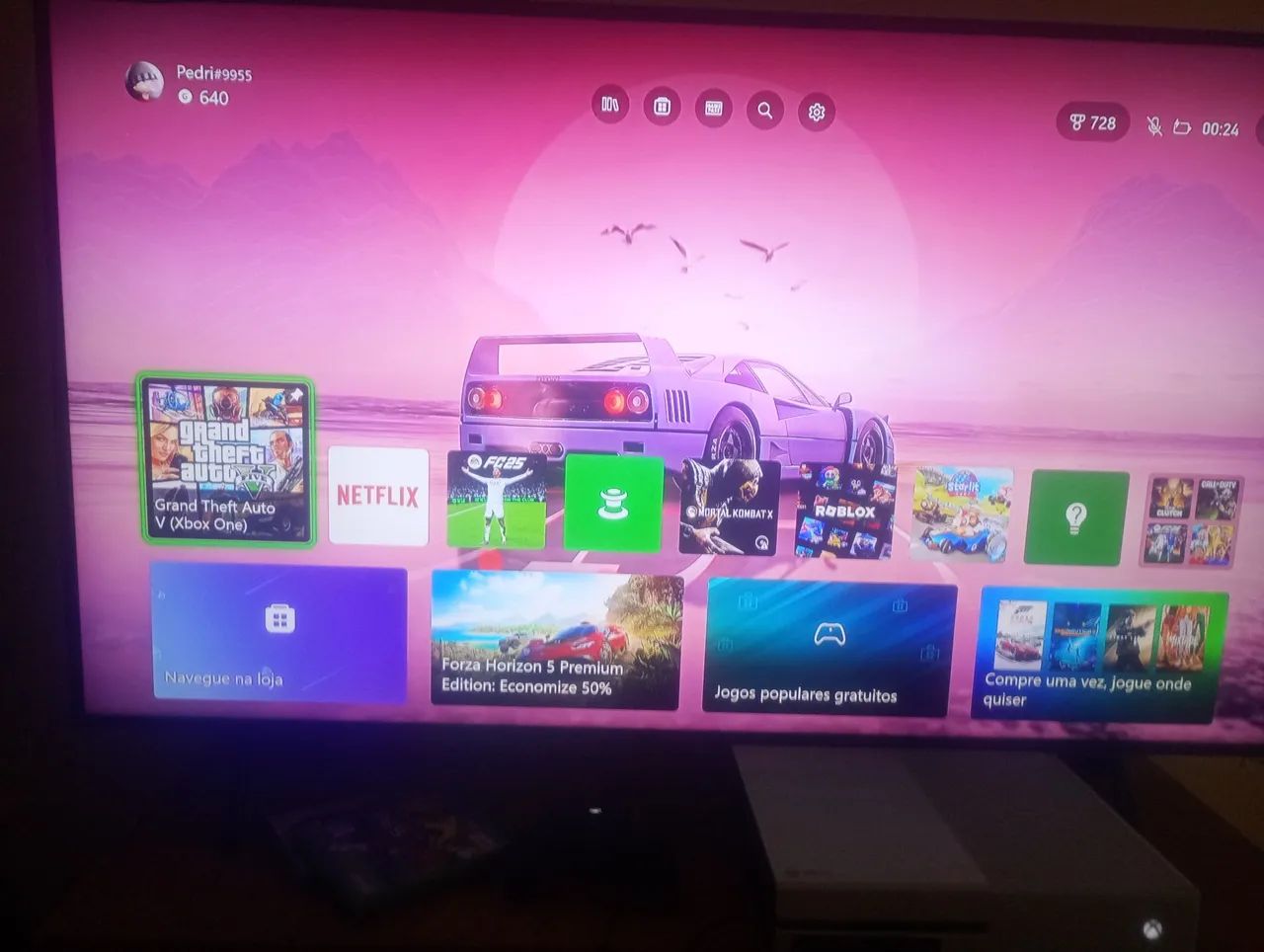 Xbox one 500gb branco versão especial  - Foto 2
