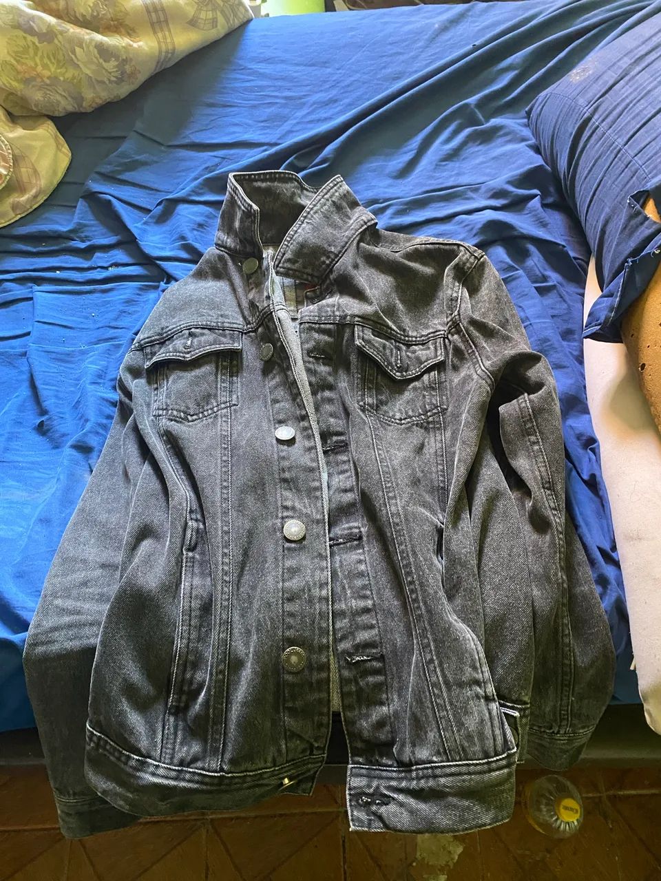 Blusa Jeans P, Pouco Usada