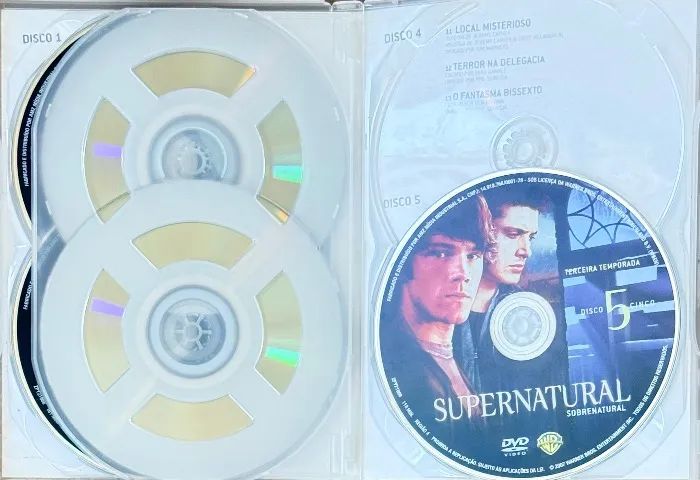 DVD Supernatural 3 Temporada - Foto 3