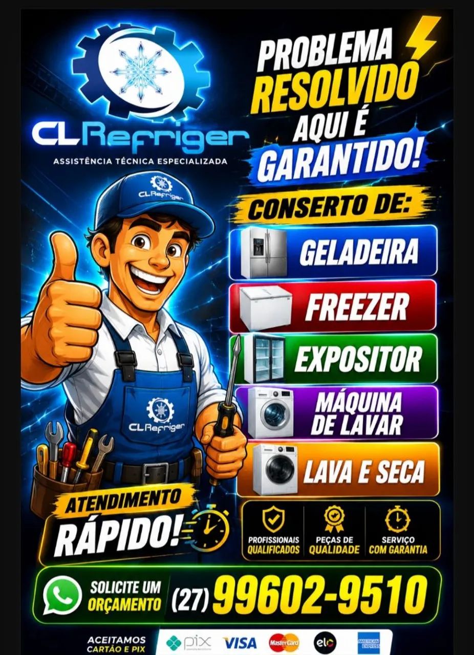 Conserto de geladeira 
