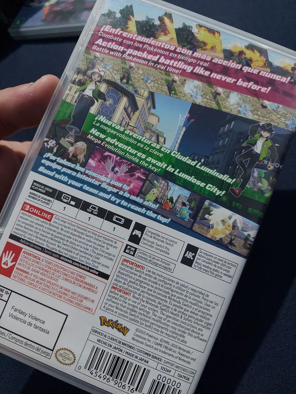 Jogo Pokémon ZA Nintendo Switch  - Foto 2