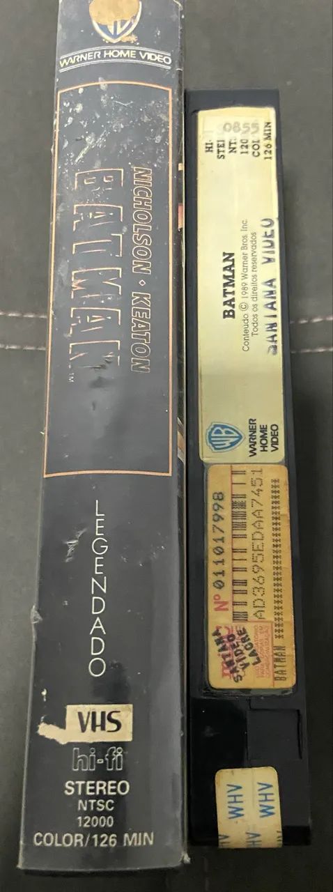 Fita VHS filme Batman  - Foto 4