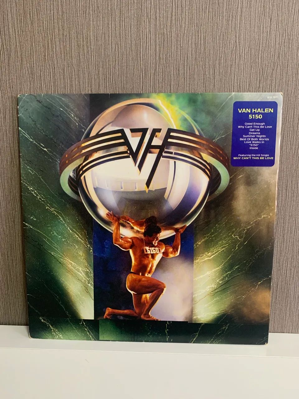 Van Halen - 5150 | Capa + Encarte - Sem Disco - Foto 3