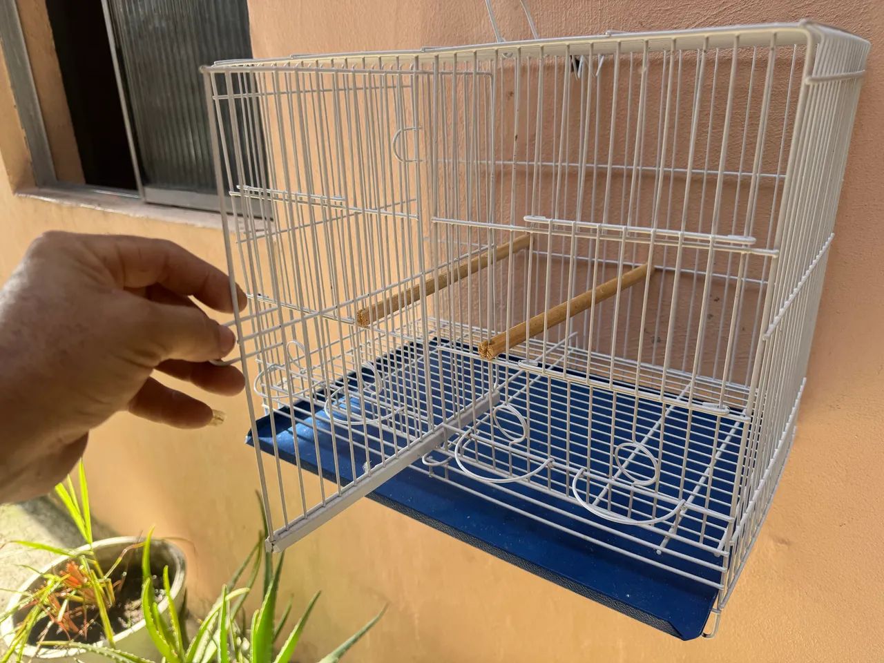Vendo gaiola 4 furos