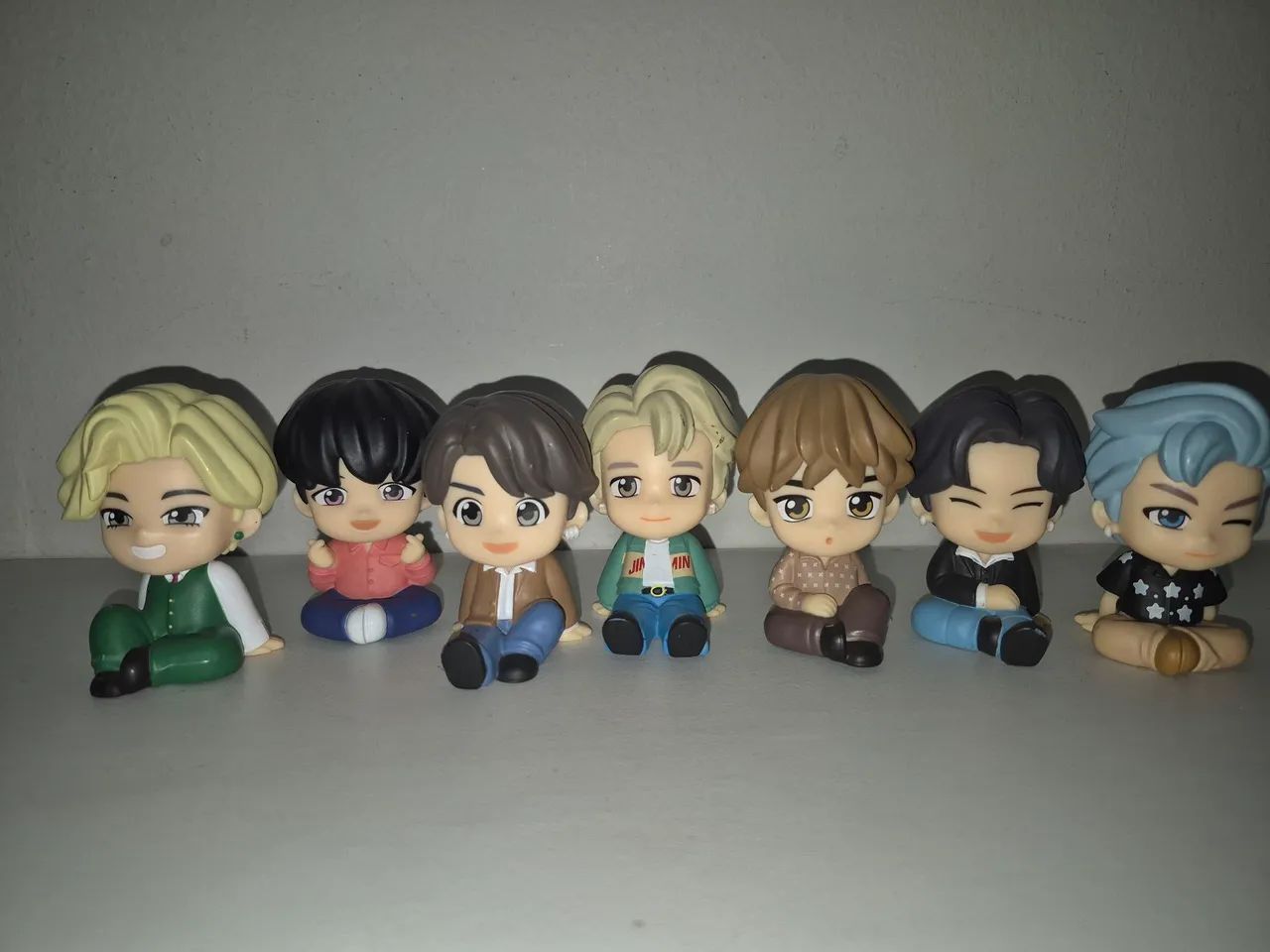 Coleção completa BTS bandai tiny tan