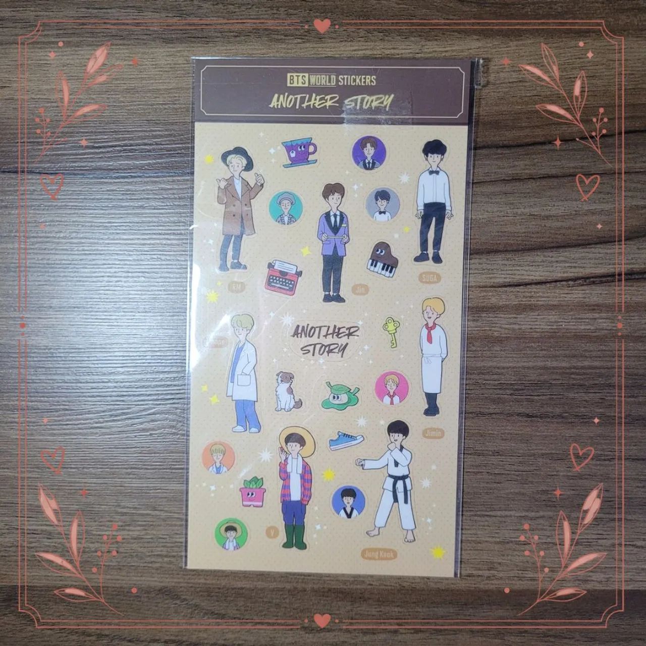Adesivos - BTS World Stickers: 3 versões disponíveis - Foto 3