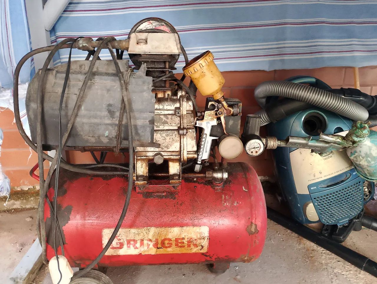 Compressor de ar usado 