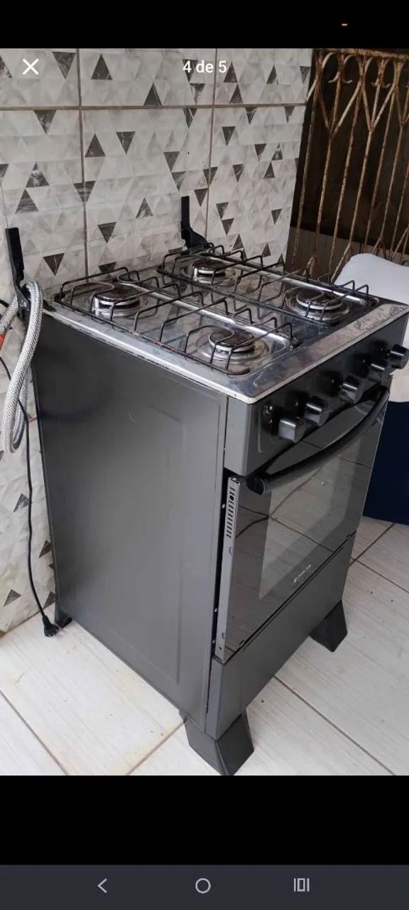 Fogão Atlas 4 bocas, funcionando perfeitamente  - Foto 4